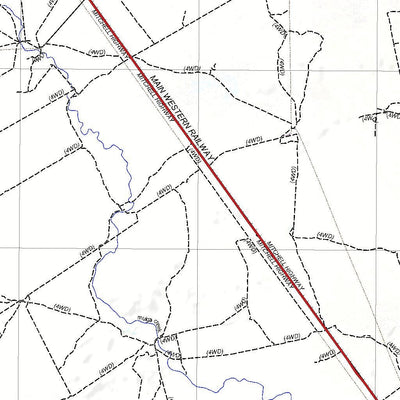 Getlost Map SH5510 BOURKE Australia Touring Map V15 1:250,000