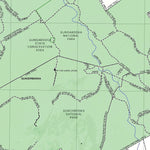 Getlost Map SH5510 BOURKE Australia Touring Map V15 1:250,000