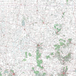 Getlost Map SJ5404 ST ARNAUD Australia Touring Map V15 1:250,000