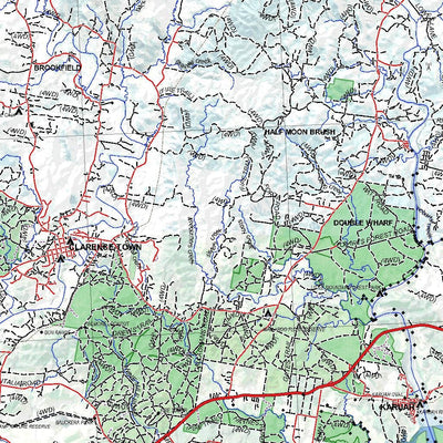 Getlost Map SI5602 NEWCASTLE Australia Touring Map V15 1:250,000
