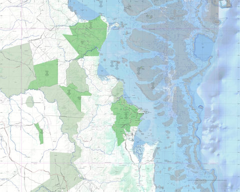 Getlost Map SD5404 CAPE WEYMOUTH Australia Touring Map V15 1:250,000