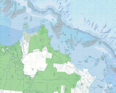 Getlost Map SD5509 CAPE MELVILLE Australia Touring Map V15 1:250,000