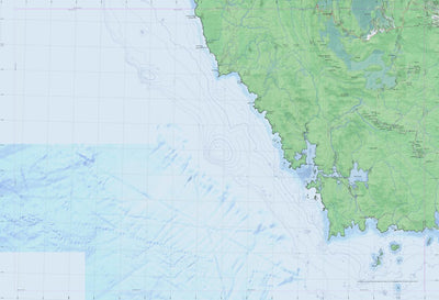 Getlost Map SK5507 PORT DAVEY Australia Touring Map V15 1:250,000
