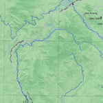 Getlost Map SK5507 PORT DAVEY Australia Touring Map V15 1:250,000