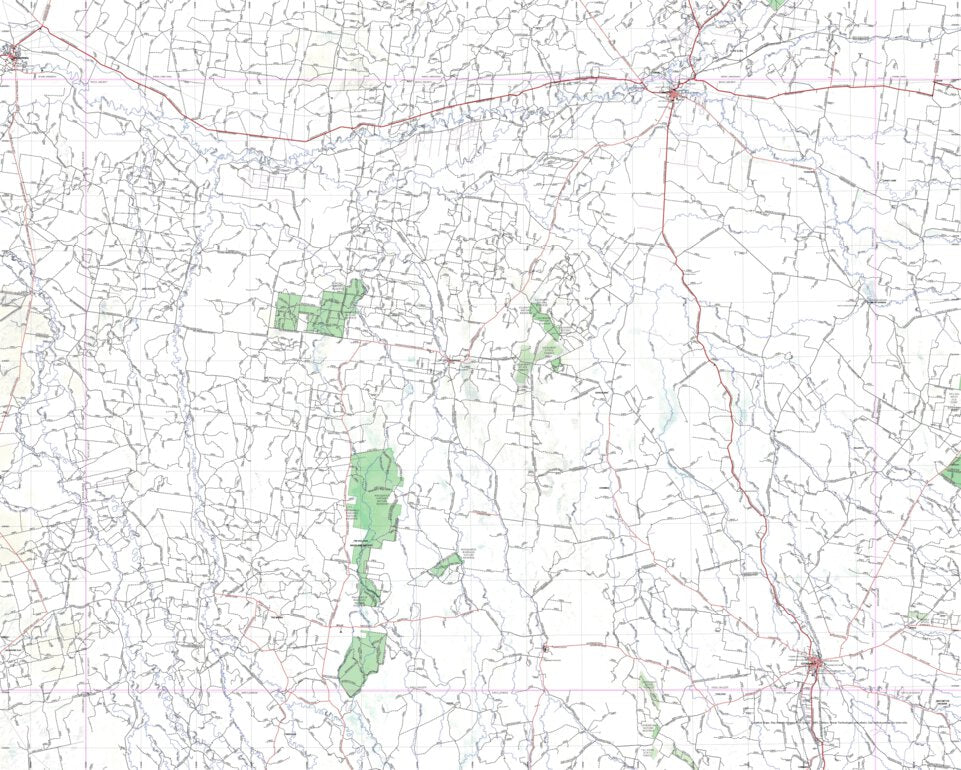 Getlost Map SH5511 WALGETT Australia Touring Map V15 1:250,000 by ...
