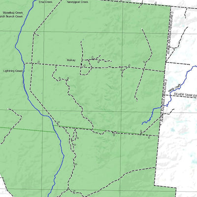 Getlost Map SD5416 HANN RIVER Australia Touring Map V15 1:250,000