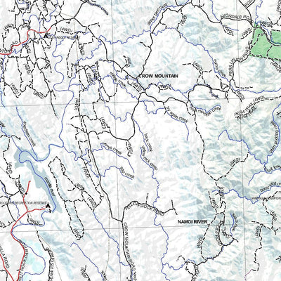 Getlost Map SH5609 MANILLA Australia Touring Map V15 1:250,000