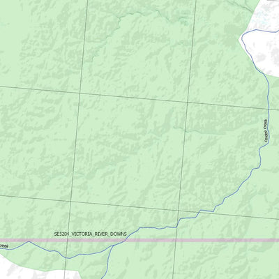 Getlost Map SE5204 VICTORIA RIVER DOWNS Australia Touring Map V15 1:250,000