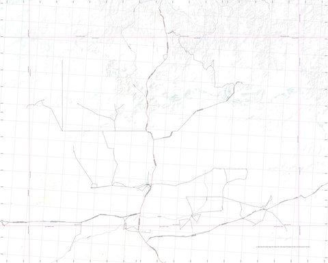 Getlost Map SE5307 WALHALLOW Australia Touring Map V15 1:250,000