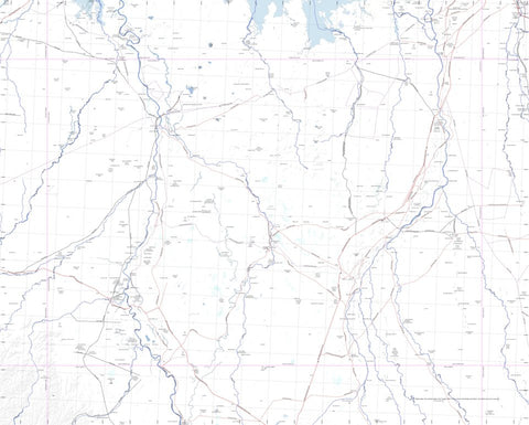 Getlost Map SE5410 DONORS HILL Australia Touring Map V15 1:250,000