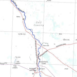 Getlost Map SE5410 DONORS HILL Australia Touring Map V15 1:250,000
