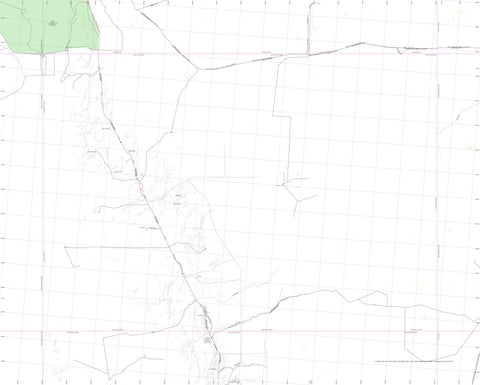 Getlost Map SE5310 HELEN SPRINGS Australia Touring Map V15 1:250,000