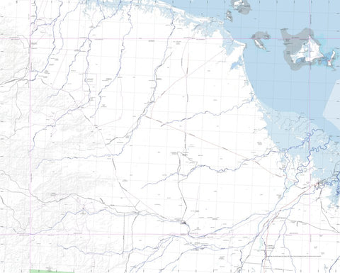 Getlost Map SE5405 WESTMORELAND Australia Touring Map V15 1:250,000