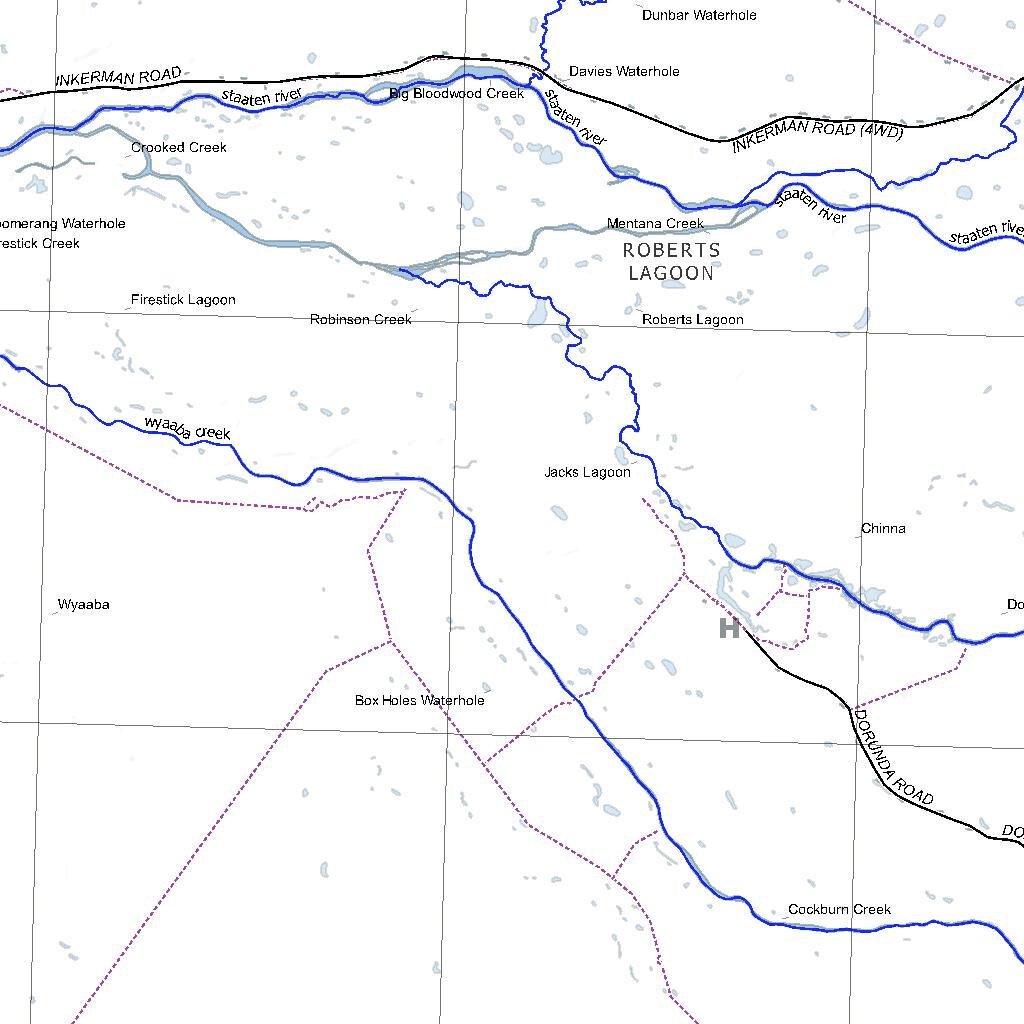 Getlost Map SE5403 GALBRAITH Australia Touring Map V15 1:250,000 by ...