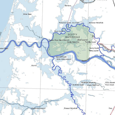 Getlost Map SE5403 GALBRAITH Australia Touring Map V15 1:250,000