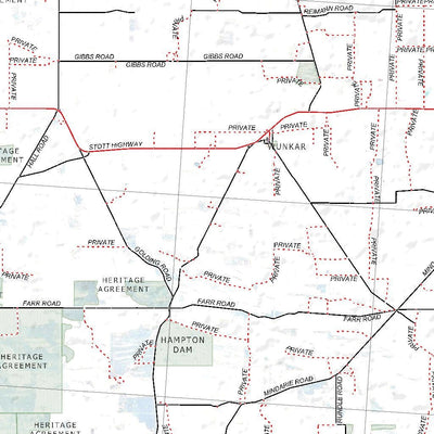 Getlost Map SI5410 RENMARK Australia Touring Map V15 1:250,000