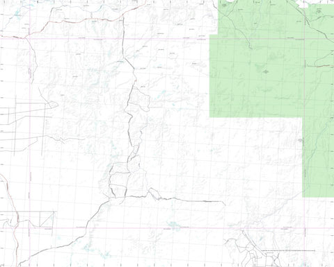 Getlost Map SD5314 HODGSON DOWNS Australia Touring Map V15 1:250,000