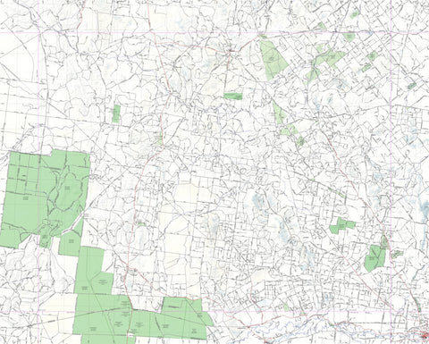 Getlost Map SI5502 NYMAGEE Australia Touring Map V15 1:250,000
