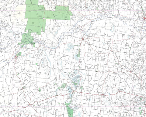 Getlost Map SI5506 CARGELLIGO Australia Touring Map V15 1:250,000