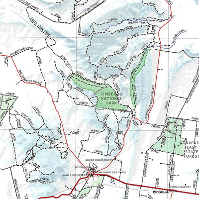 Getlost Map SI5506 CARGELLIGO Australia Touring Map V15 1:250,000