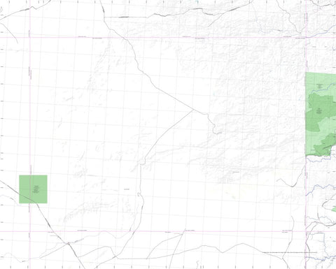 Getlost Map SE5312 MOUNT DRUMMOND Australia Touring Map V15 1:250,000