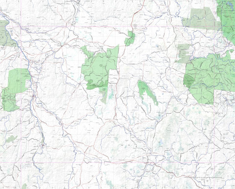 Getlost Map SE5509 EINASLEIGH Australia Touring Map V15 1:250,000