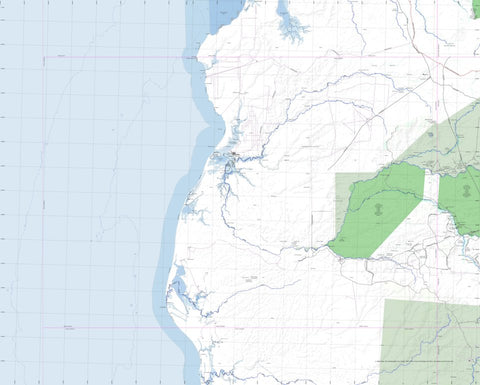 Getlost Map SD5407 AURUKUN Australia Touring Map V15 1:250,000