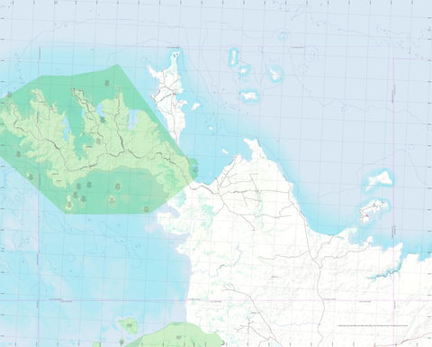 Getlost Map SC5313 COBOURG PENINSULA Australia Touring Map V15 1:250,000
