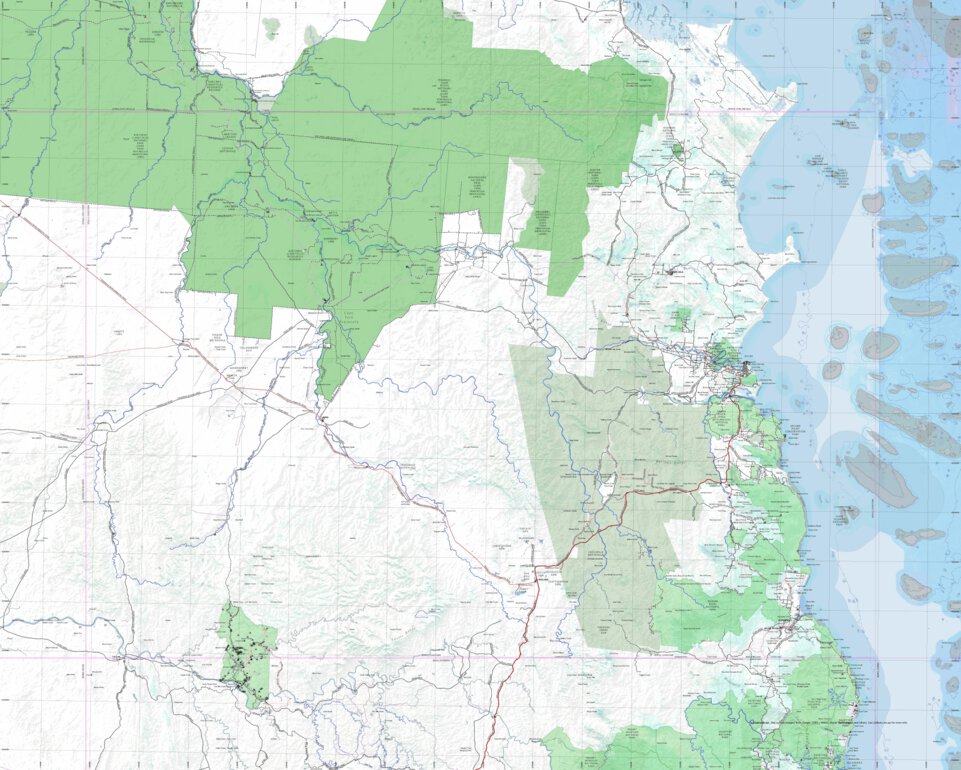 Getlost Map SD5513 COOKTOWN Australia Touring Map V15 1250,000 by