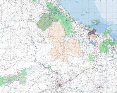 Getlost Map SE5514 TOWNSVILLE Australia Touring Map V15 1:250,000