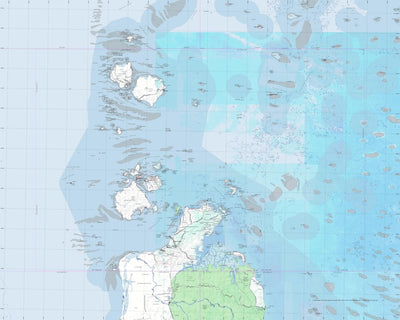 Getlost Map SC5411 TORRES STRAIT Australia Touring Map V15 1:250,000