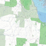 Getlost Map SD5412 EBAGOOLA Australia Touring Map V15 1:250,000