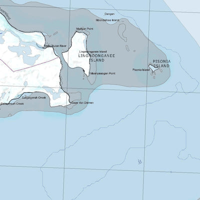 Getlost Map SE5402 CAPE VAN DIEMEN Australia Touring Map V15 1:250,000