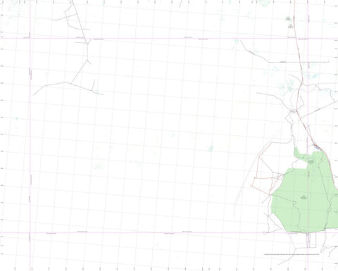 Getlost Map SE5305 NEWCASTLE WATERS Australia Touring Map V15 1:250,000