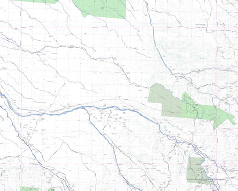 Getlost Map SE5408 RED RIVER Australia Touring Map V15 1:250,000