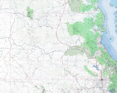 Getlost Map SE5501 MOSSMAN Australia Touring Map V15 1:250,000