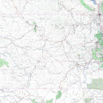 Getlost Map SE5505 ATHERTON Australia Touring Map V15 1:250,000