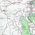 Getlost Map SE5505 ATHERTON Australia Touring Map V15 1:250,000