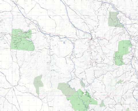 Getlost Map SE5412 GEORGETOWN Australia Touring Map V15 1:250,000