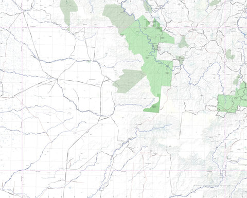 Getlost Map SE5416 GILBERTON Australia Touring Map V15 1:250,000