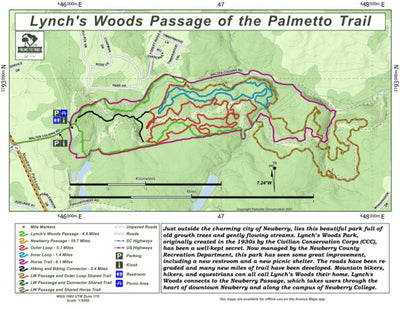 Lynch's Woods Passage of the Palmetto Trail