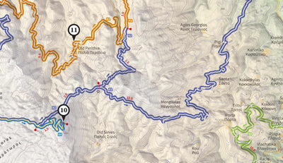 Off Road Routes - Map A