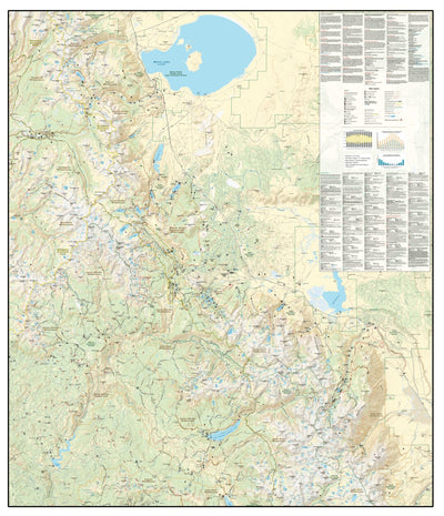 B-Mammoth Lakes, California Trail Map-2021