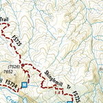 503 Buffalo Creek Mountain Bike Trails (Grand Loop inset)
