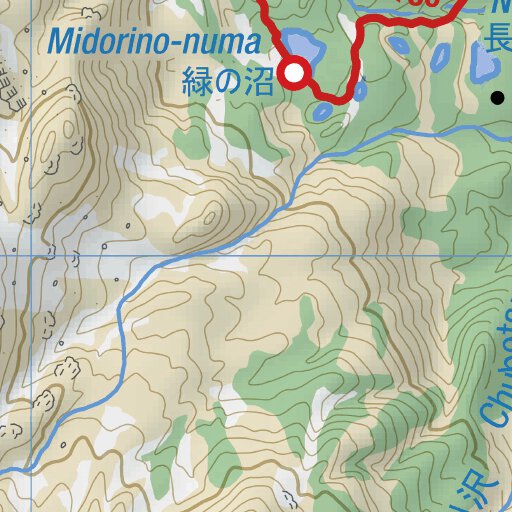 こまっぷ Niseko Backcountry (Navigable Smartphone Version) Map by