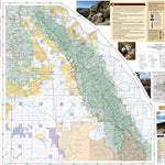 Rio Grande National Forest Visitor Map - Saguache Ranger District (East Half)