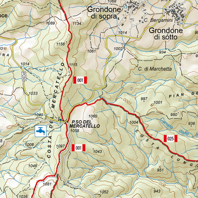Appennino Piacentino - 2 Sud - Val Trebbia e Val Nure