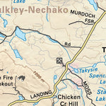 NOBC07 Ootsa Lake - Northern BC Topo