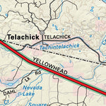 NOBC11 Chilako River - Northern BC Topo