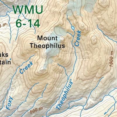 NOBC47 New Aiyansh - Northern BC Topo